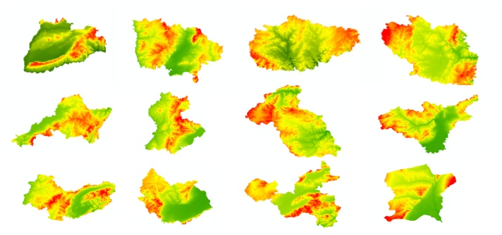 jpg格式图片arcgis矢量化图片