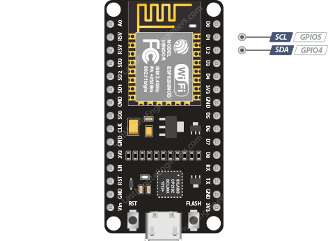 ESP8266 I2C 引脚