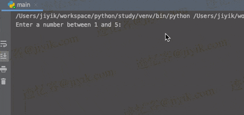 在 Python 中只接受数字作为用户输入