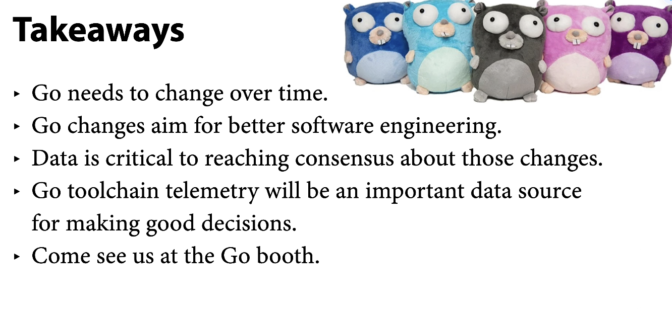 Go Changes--Russ Cox在GopherCon 2023的演讲