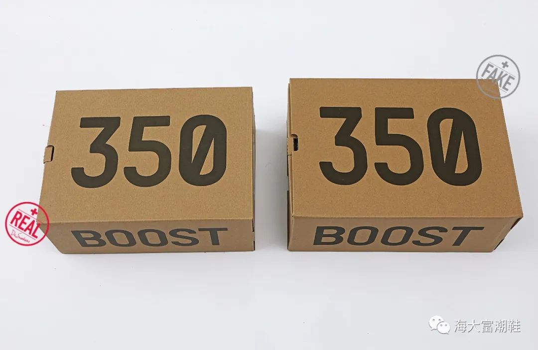 和对比yeezy350v2新灰橙真假对比