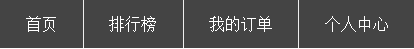 flex:auto實現的基於內容寬度自動分配的導航效果示意