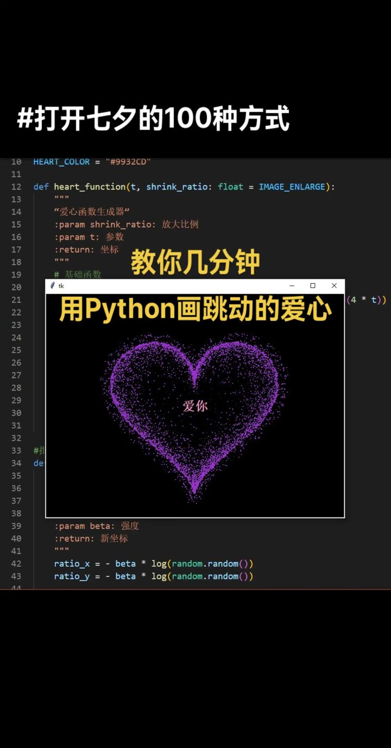 python简单代码画图表白,python简单代码hello world-CSDN博客