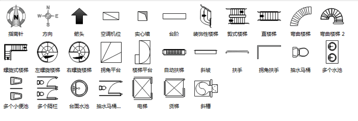 symbols for floorplan