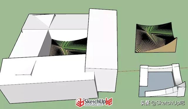 id:tanroy1,把平剖面图片按同一大小叠到一块,找到四个角点与中间点的