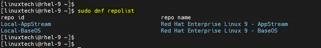 DNF-Repolist-RHEL-9
