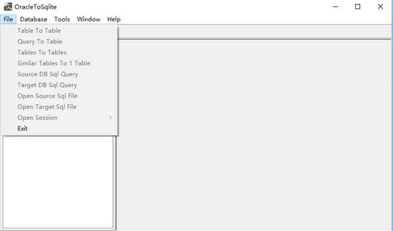 Oracle里的数据导入到sqlite,OracleToSqlite