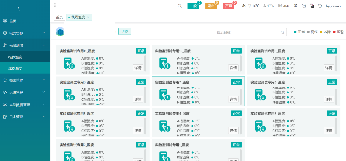 关于物联网技术的水电厂电气开关柜测温系统设计应用