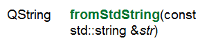QString与string互转
