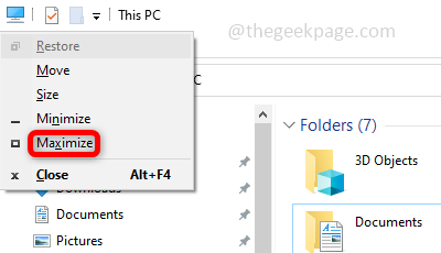Windows 10 中无法最大化任务栏中的程序
