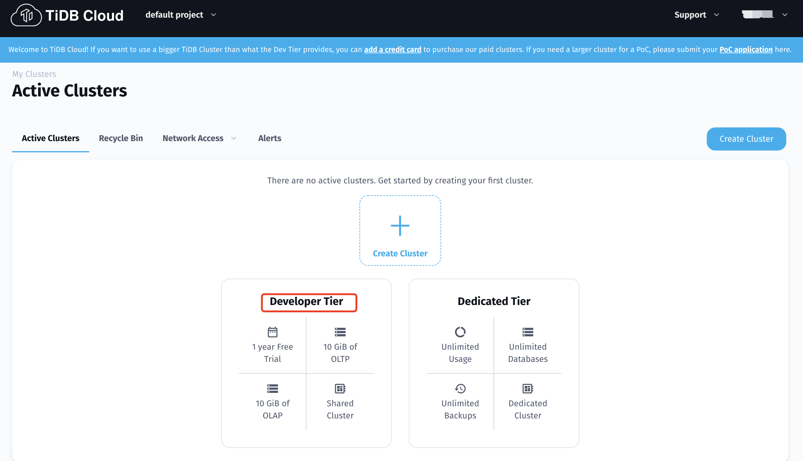 将 AWS S3 数据迁移至 TiDB Cloud 集群