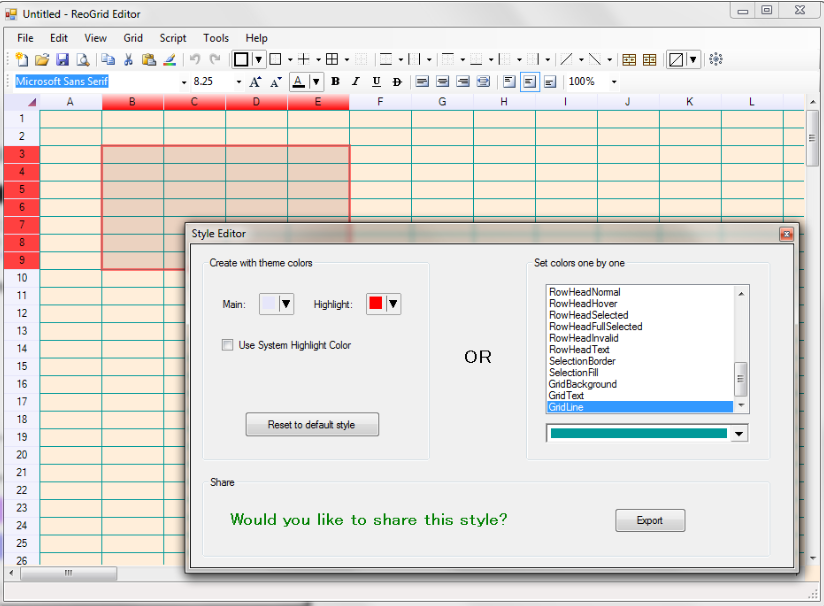 .NET 强大的Excel控件，支持WinForm、WPF、Android【强烈推荐】