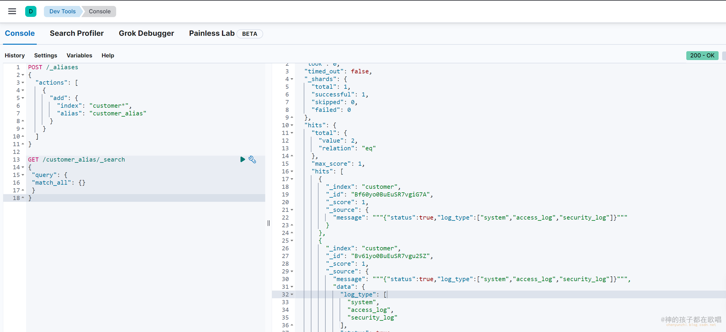 Elasticsearch 别名（Aliases）的作用