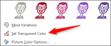 Click "Set Transparent Color."