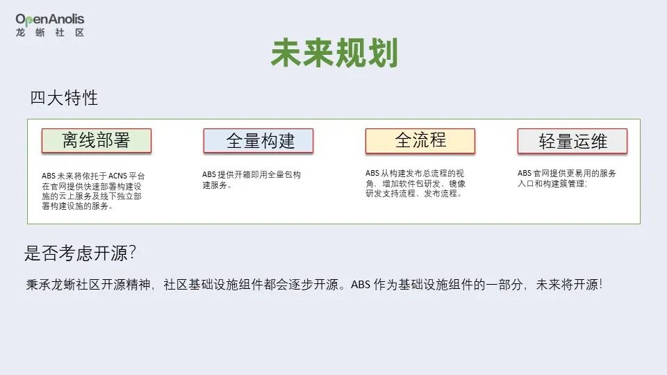 免费、安全、可靠！一站式构建平台 ABS 介绍及实例演示 | 龙蜥技术