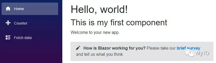 Blazor University （3）组件 — 创建组件