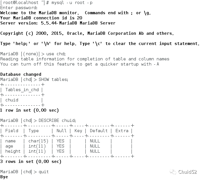 mariadb安装_Linux运维  使用MariaDB数据库管理系统