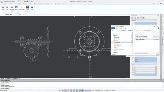 <span style='color:red;'>SOLIDWORKS</span> DRAFTSIGHT <span style='color:red;'>2024</span><span style='color:red;'>新</span>功能Top10