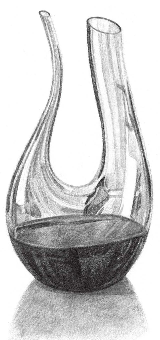 玻璃质感玻璃质感不会画老艺术家教你简单易学网友画的和真的一样