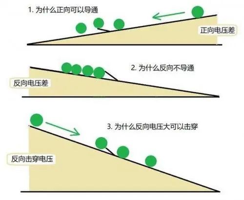 解析二极管的单向导电性