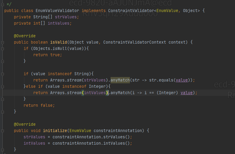 自定义注解--校验dto的枚举值_dto注解校验枚举-CSDN博客