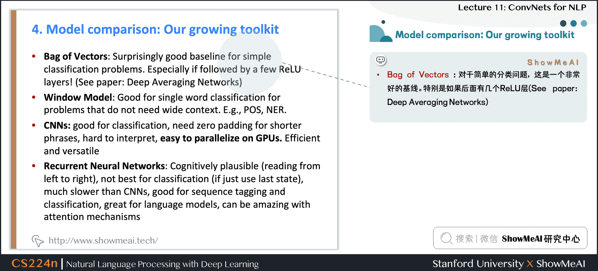 Model comparison: Our growing toolkit