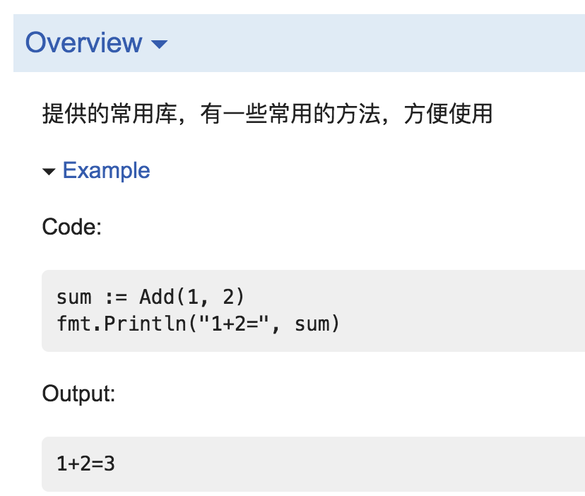 【Go学习笔记】第三章 Go Doc文档