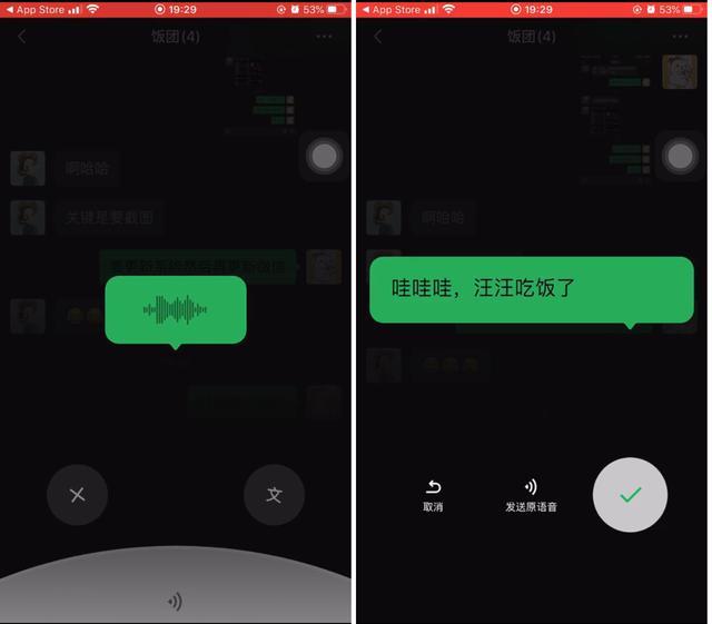 微信语音聊天界面图片