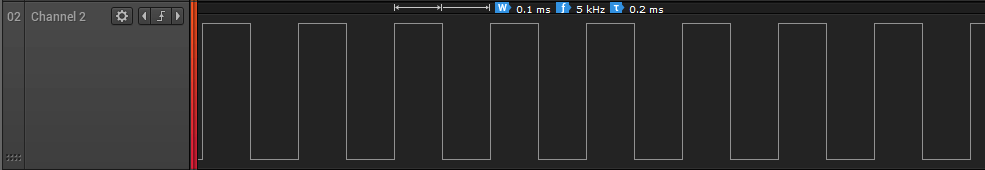 5kHz 50%占空比