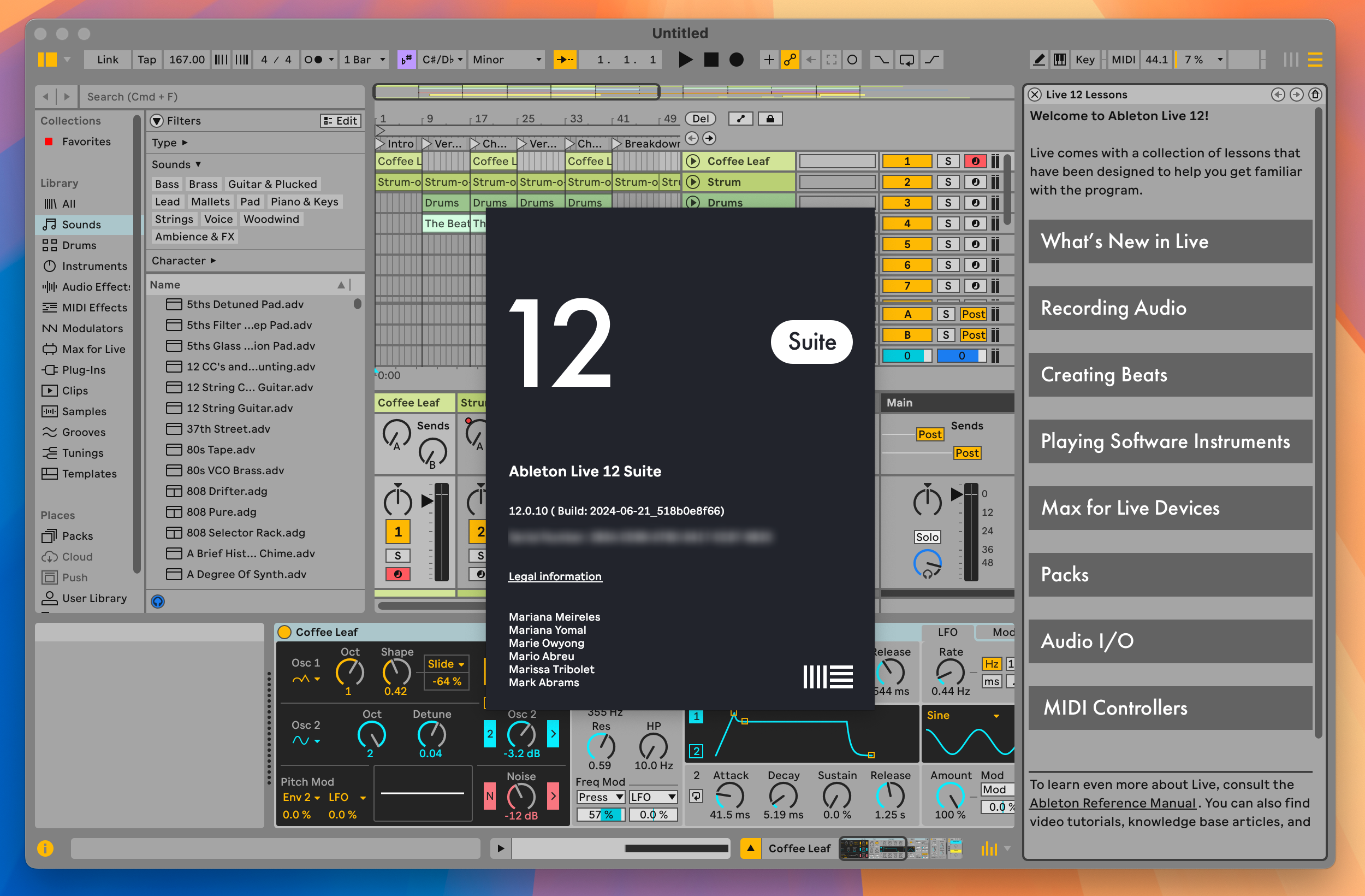 Ableton Live 12 Suite for Mac v12.0.10 专业的音乐制作工具 激活版-1