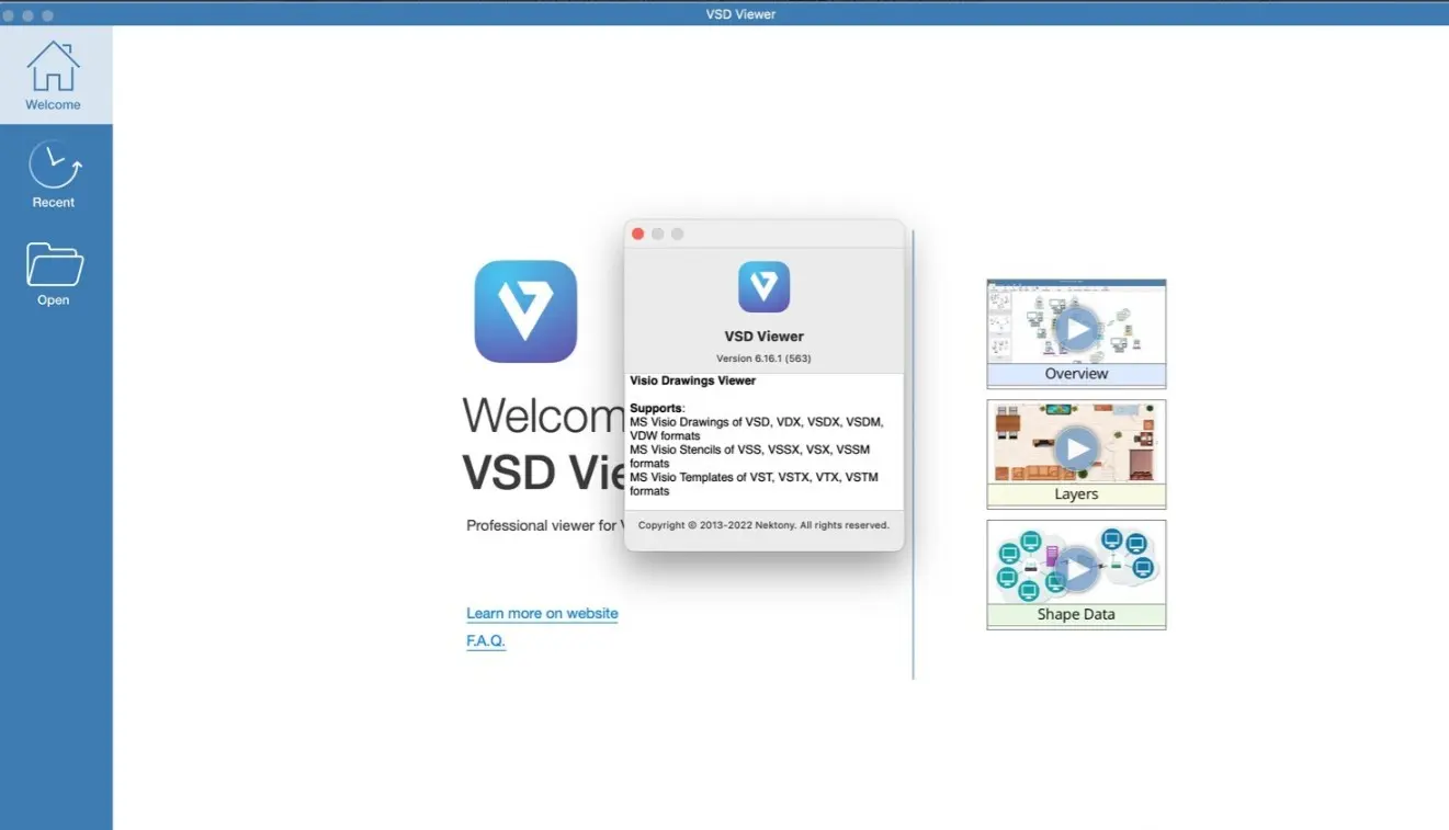  Visio绘图文件阅读器：VSD Viewer for Mac 激活版