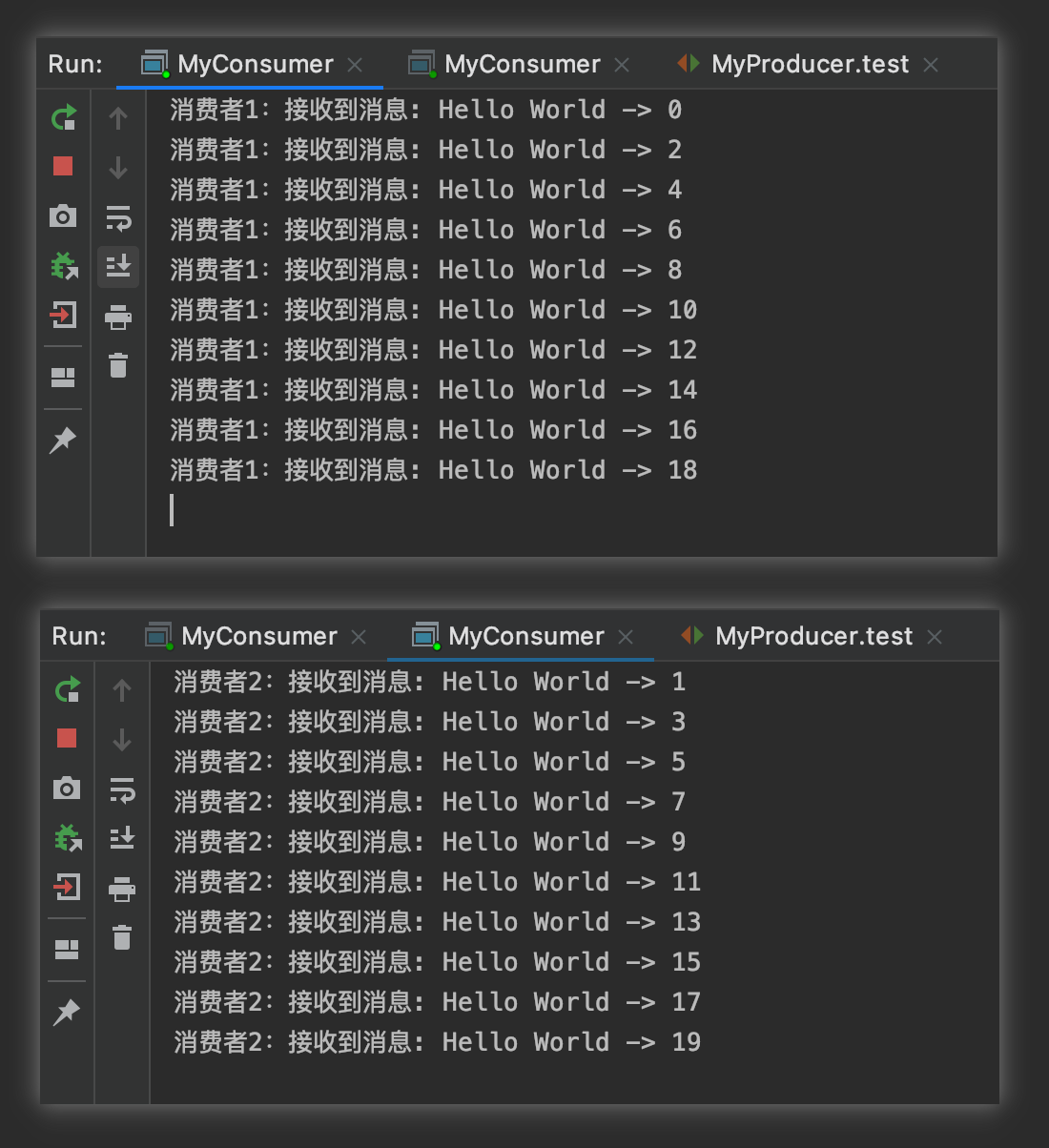 RabbitMQ消息模型之Work Queues