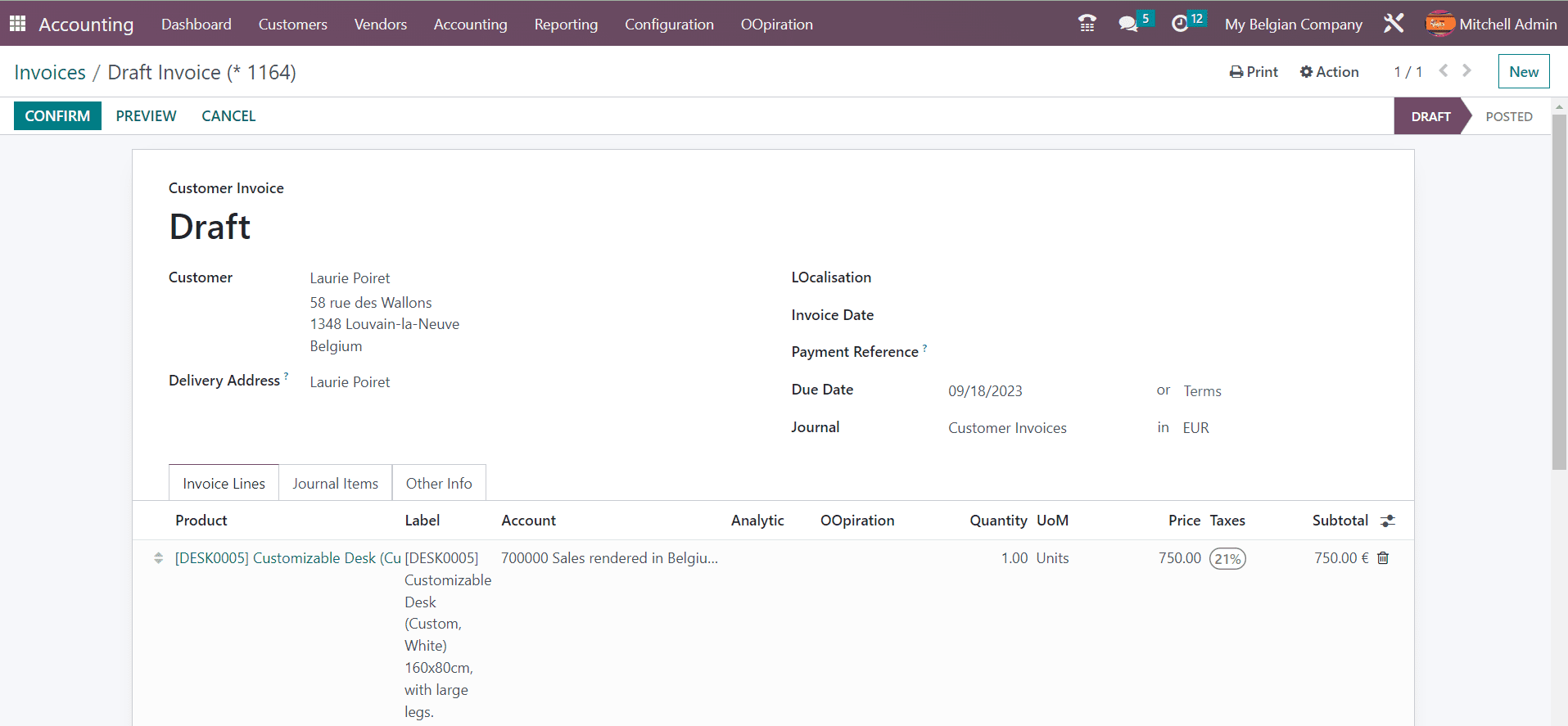 如何在 odoo-16-accounting-5-cybrosys 中向发票添加付款二维码