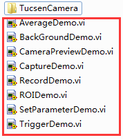 LabVIEW 控制 Tucsen 相机