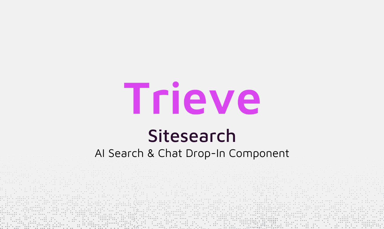Trieve Sitesearch