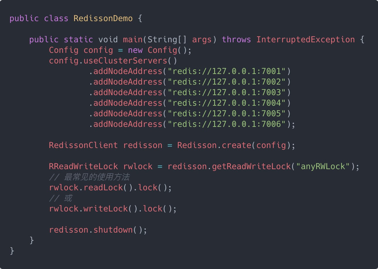 Redisson Distributed Lock Distributed read-write lock based on zookeeper (idea + code ...