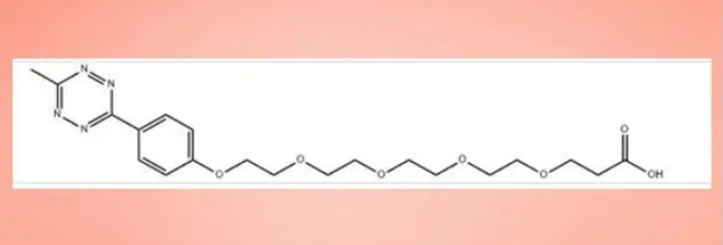 1802907-91-0，Methyltetrazine-<span style='color:red;'>PEG</span><span style='color:red;'>4</span>-COOH，可以与多种不同的化学基团反应