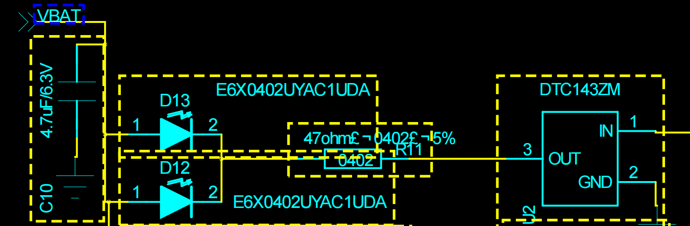 DTC143ZM理解介绍（含电路应用）