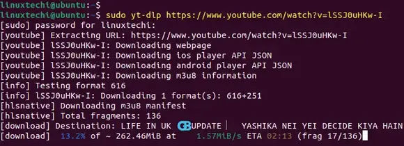 Download-Videos-From-Linux-Command-Line-Yt-Dlp