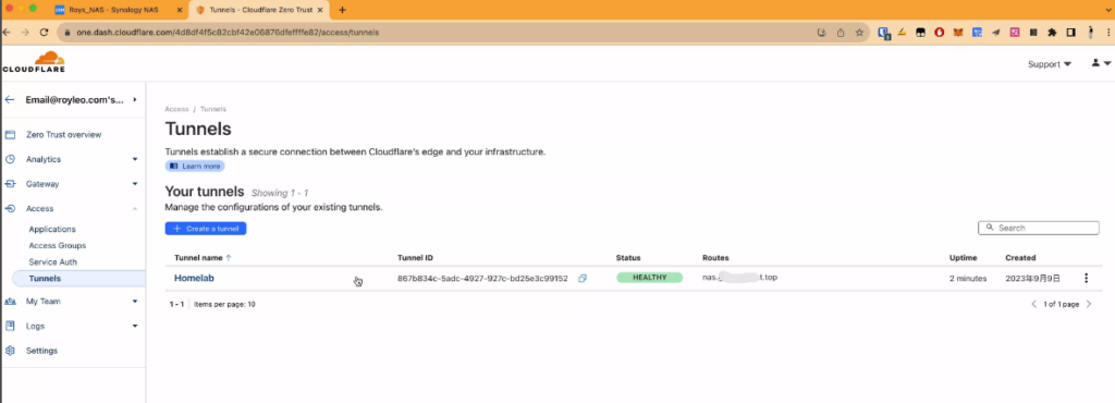 图片[11]-Cloudflare Tunnel：无惧DDOS_随时随地安全访问局域网Web应用
