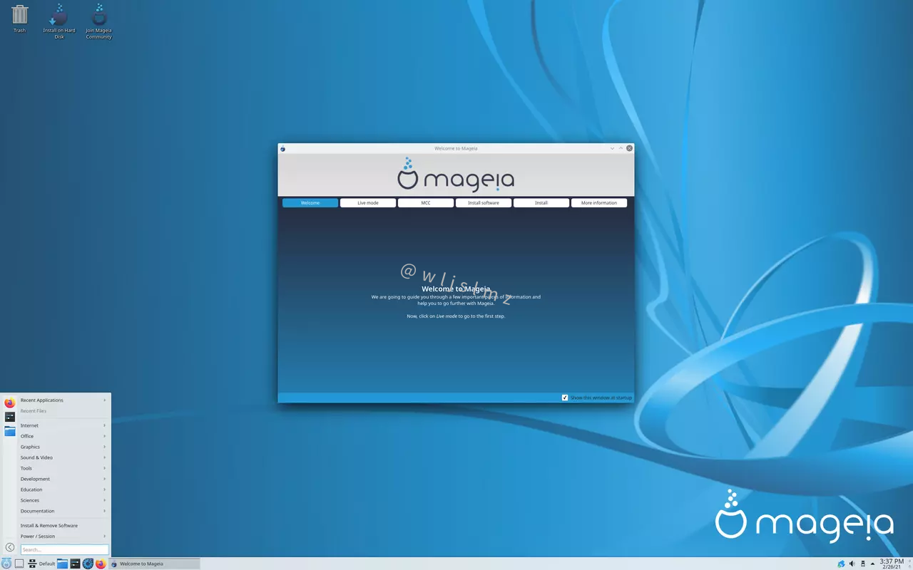 Mageia Linux サーバー