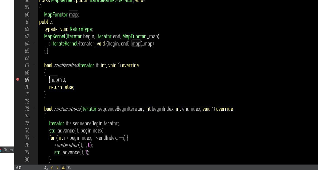 QtConcurrent::map 报错term does not evaluate to a function taking 1 arguments错误怎么解决