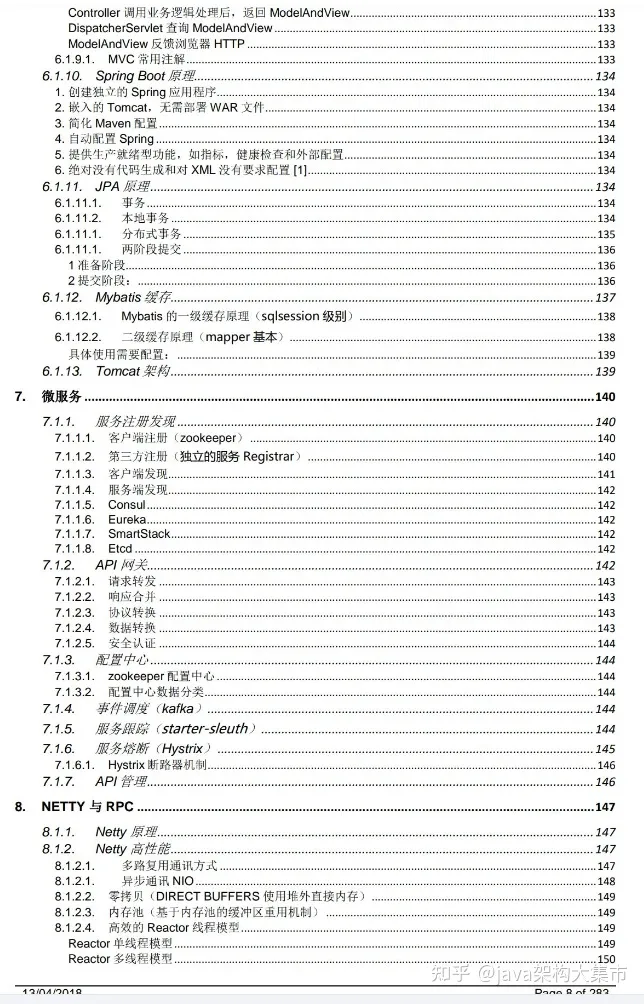 死磕JAVA10余年，呕心整理出了核心知识点已经做成PDF，无私奉献