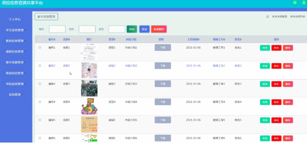 基于JSP的高校信息资源共享平台