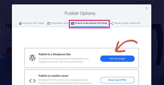 Get WordPress plugin