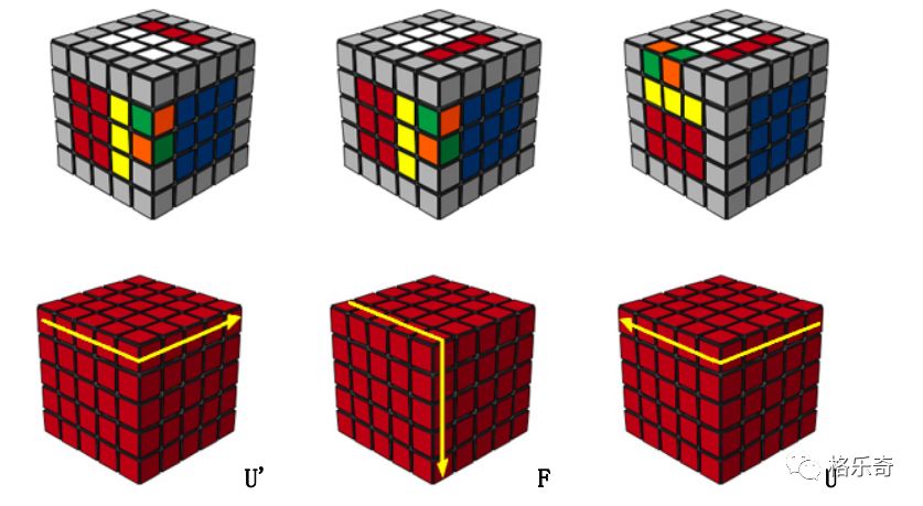 三阶魔方中心块乱了五阶魔方复原图解