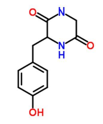 Cyclo-(D-Tyr-Gly)，1217777-38-2，环-(L-甘氨酰酪氨酸)，环二肽(CDPs)作为许多活性天然产物的骨架