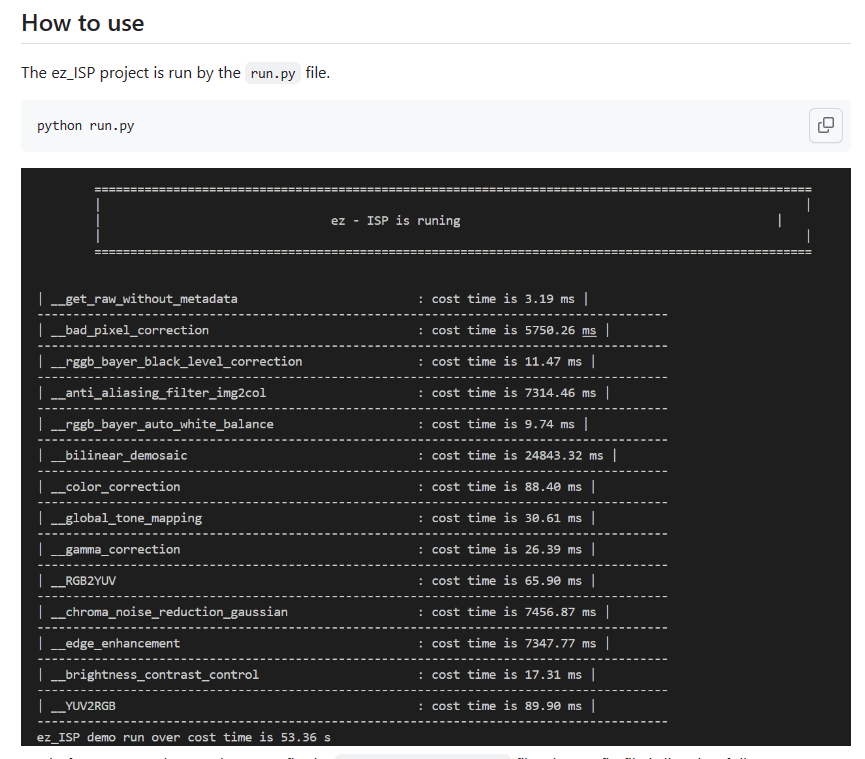 ez-ISP：Python实现的开源ISP_自己实现isp-CSDN博客