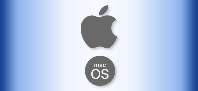 the apple macos logo.