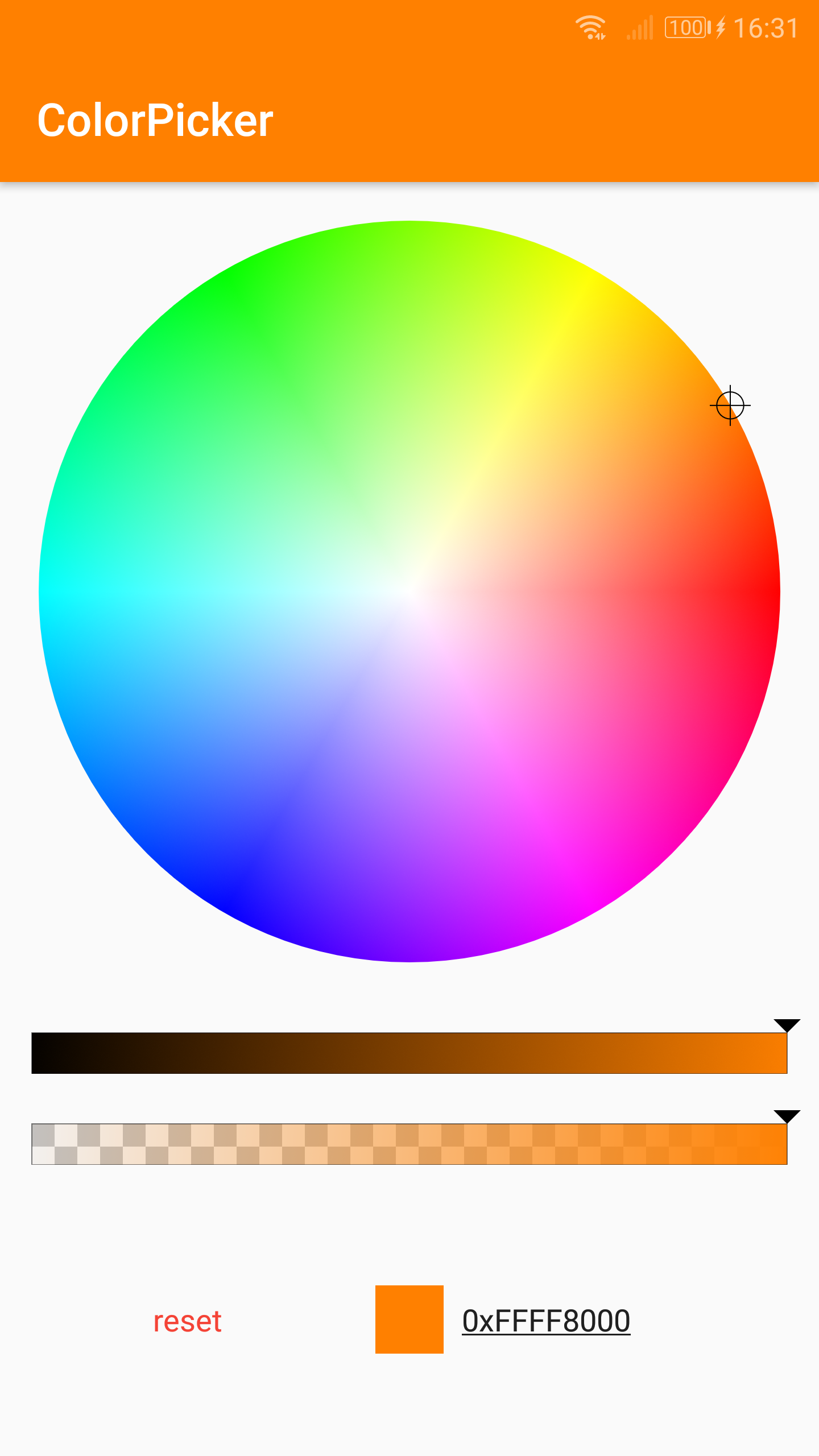 android 颜色选择 xml,android颜色选择器 colorpicker